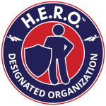 H.E.R.O. - Designated Organization Badge